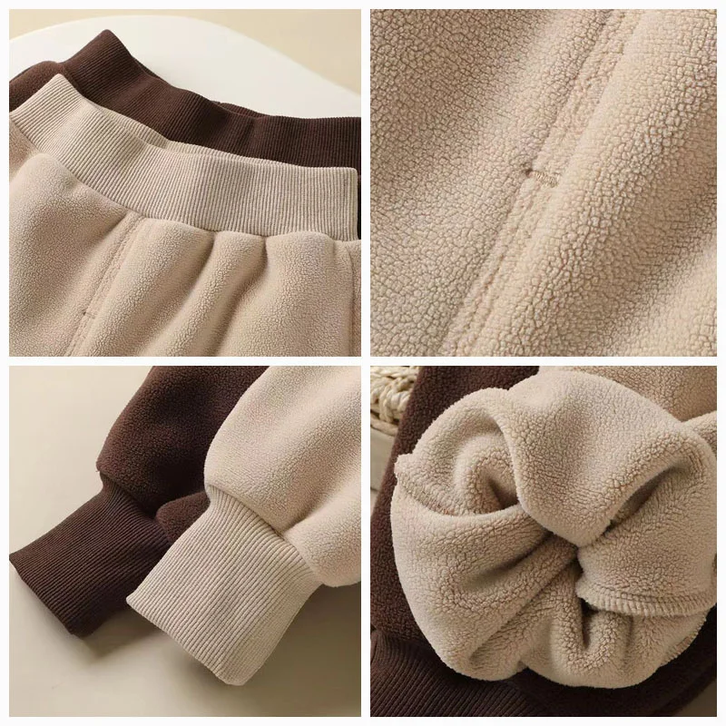 Pantalones polares invierno para niño – suaves y cálidos - imagen 5