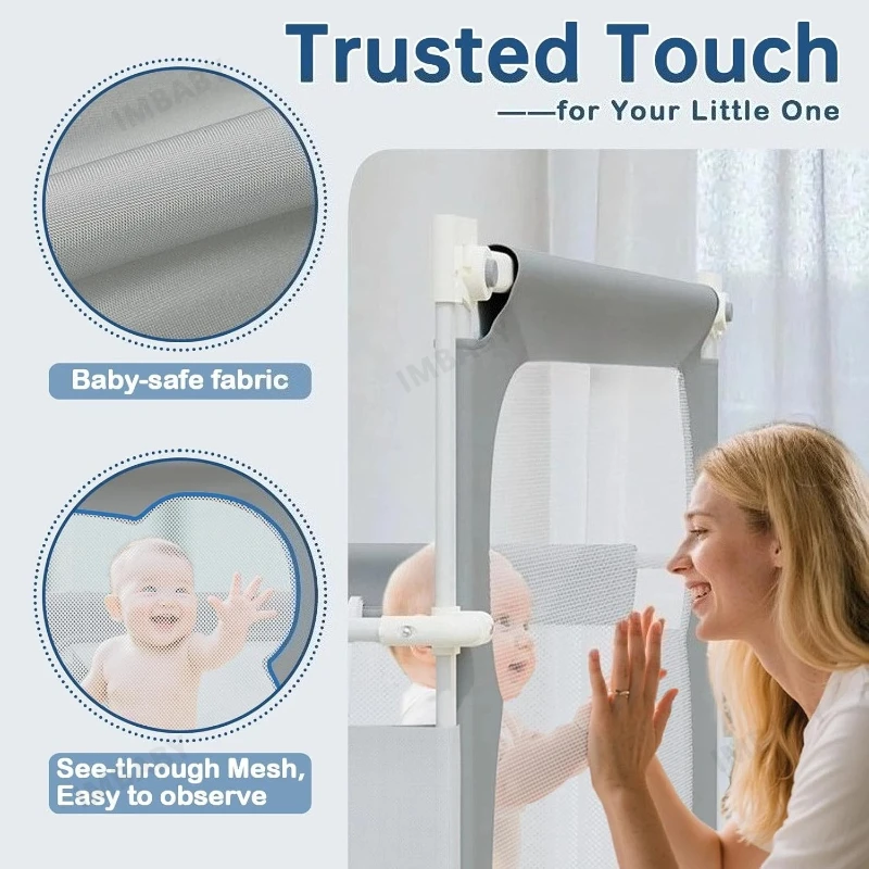 IMBABY cuna de colecho portátil plegable sin formaldehído - imagen 3