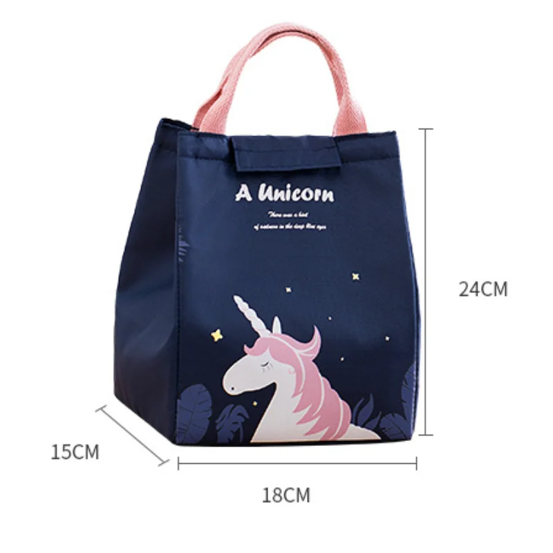 Fiambrera térmica infantil con diseño adorable – Bolsa isotérmica para colegio - imagen 2