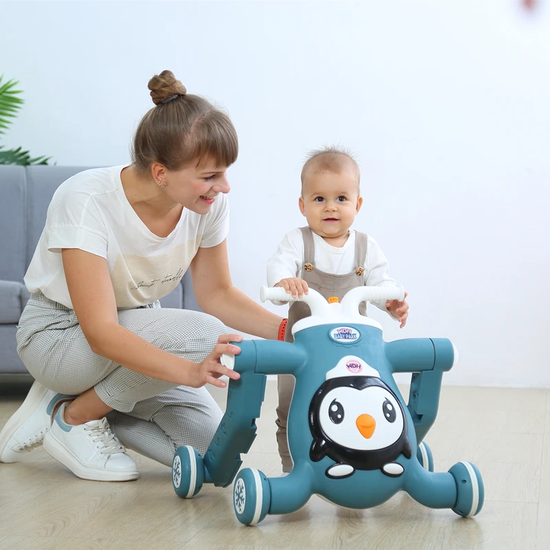 Andador para bebés listo para acompañar el aprendizaje