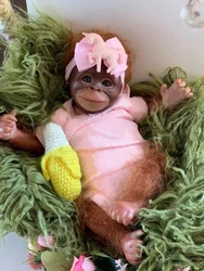 Mono para muñeco reborn bebé orangetangos realista tacto suave