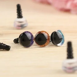 Ojos de cristal con purpurina para marionetas y peluches – Manualidades niños