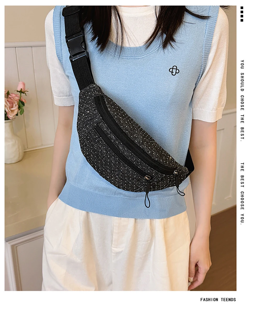 Bolso de pecho infantil vaquero lavada