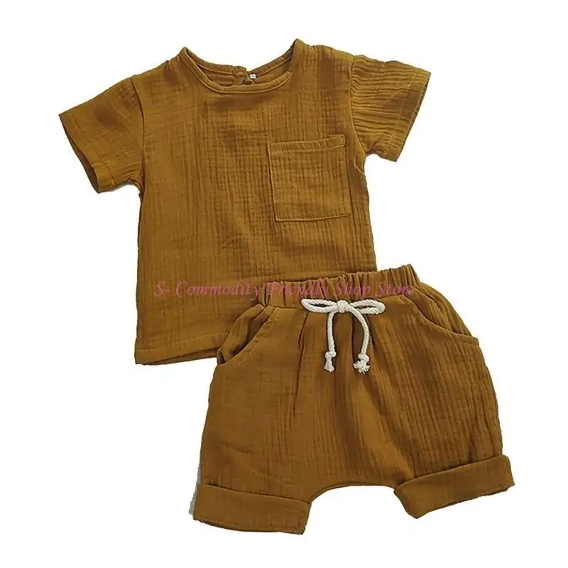 Camiseta de manga corta y pantalón corto de verano