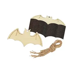Recortes de madera con murciélagos para decoración Halloween