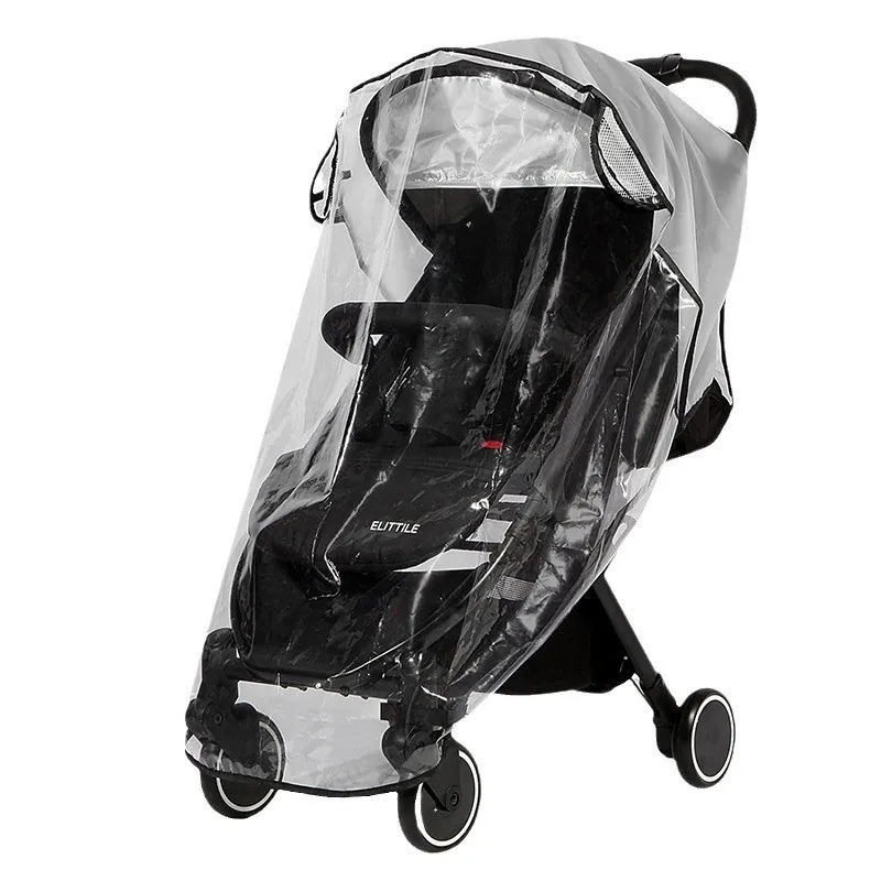 Funda de lluvia impermeable para cochecito bebé universal - imagen 4