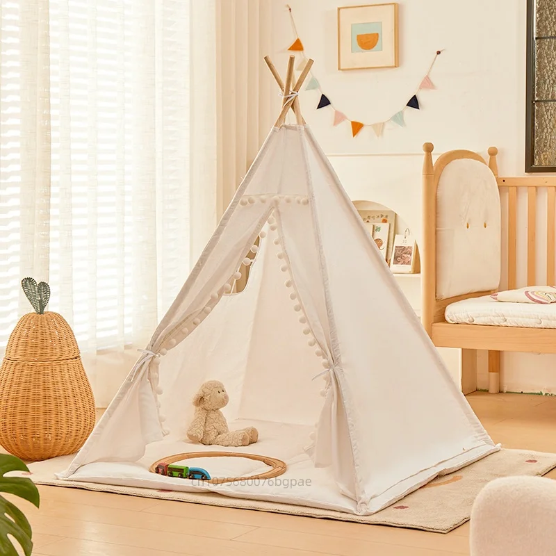 Tienda de campaña Wigwam para niños – Zona juegos interior - imagen 4
