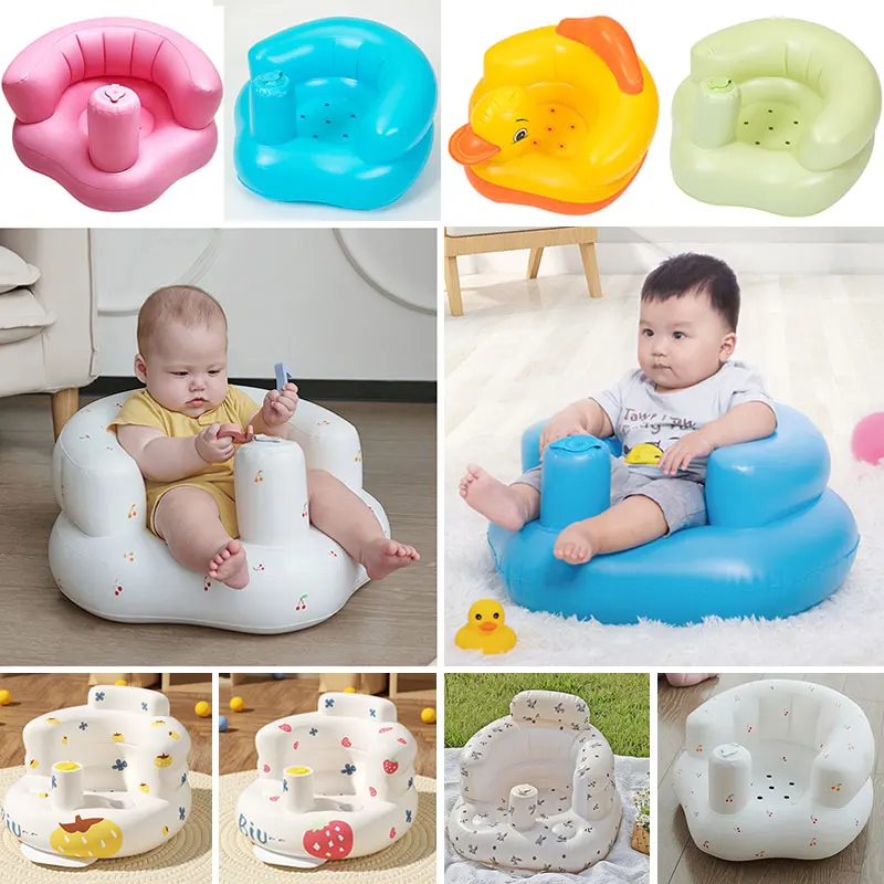 Asiento inflable para bebé listo para usar