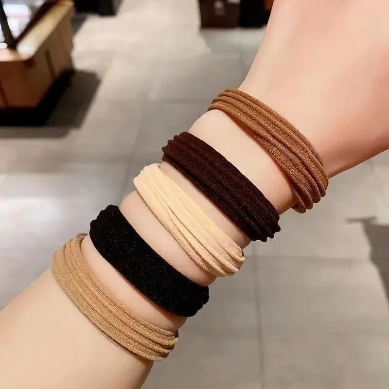 Lazos para el cabello minimalistas con elásticos resistentes