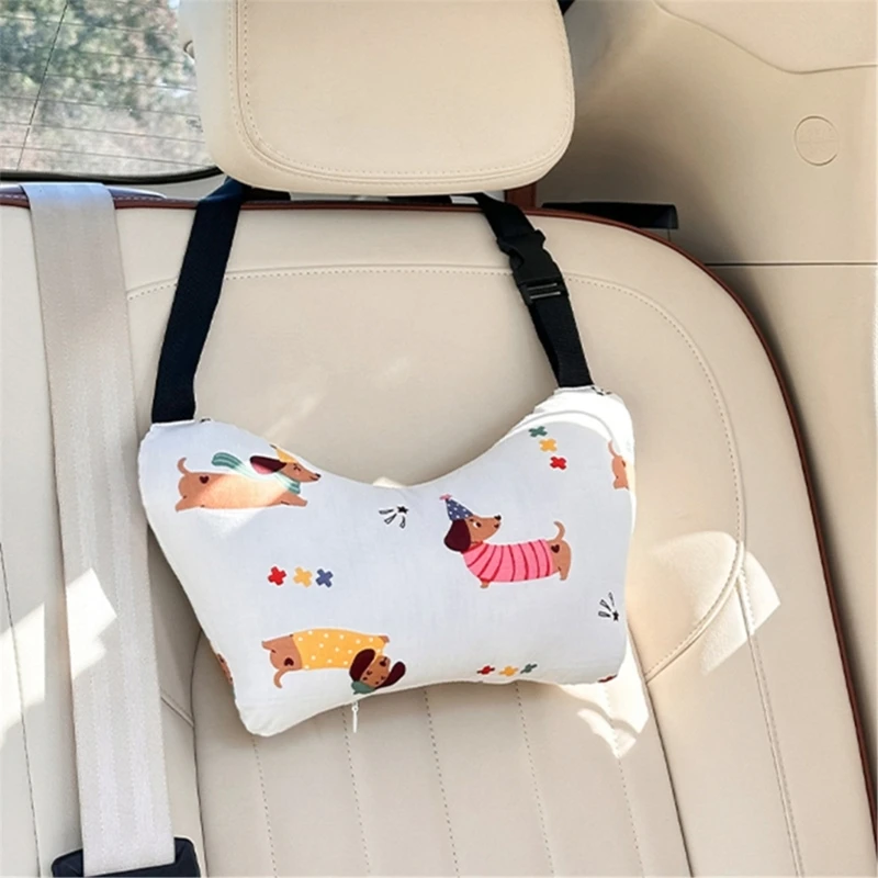Almohada cervical con forma de H en varios colores