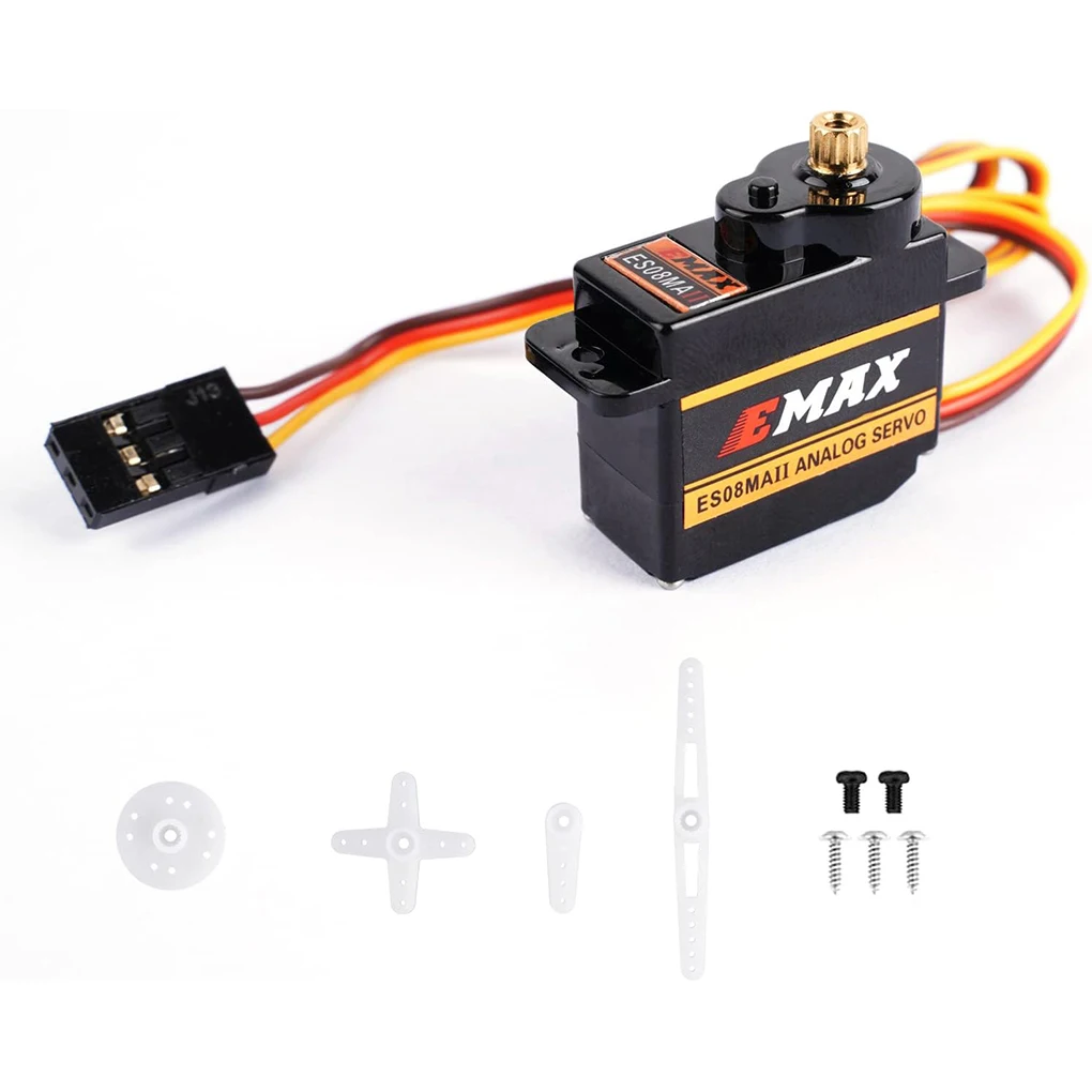 Servo analógico de engranaje metálico Emax para coche RC