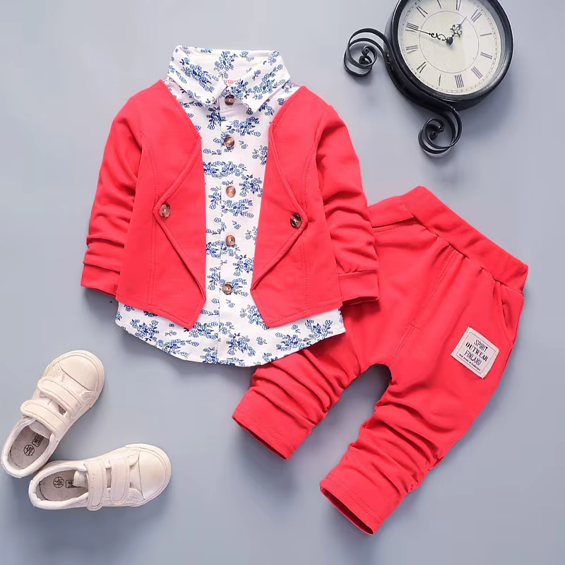 Chándal niño algodón suave primavera otoño - imagen 4