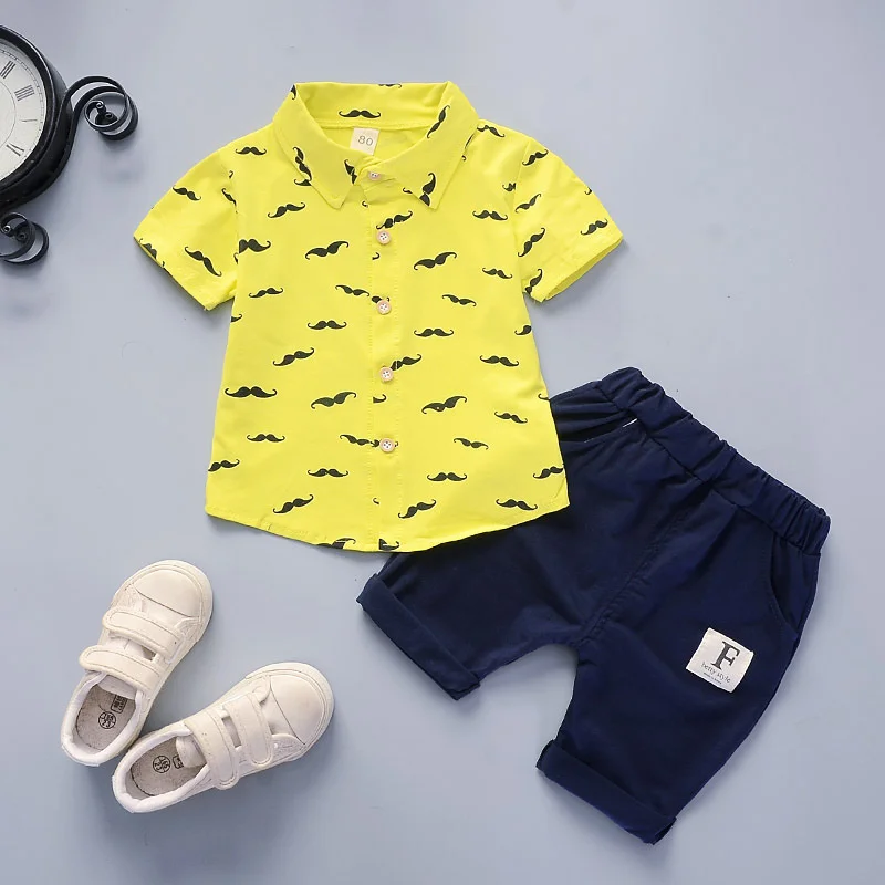 Conjunto de verano para bebés: camisa y pantalón corto - imagen 4