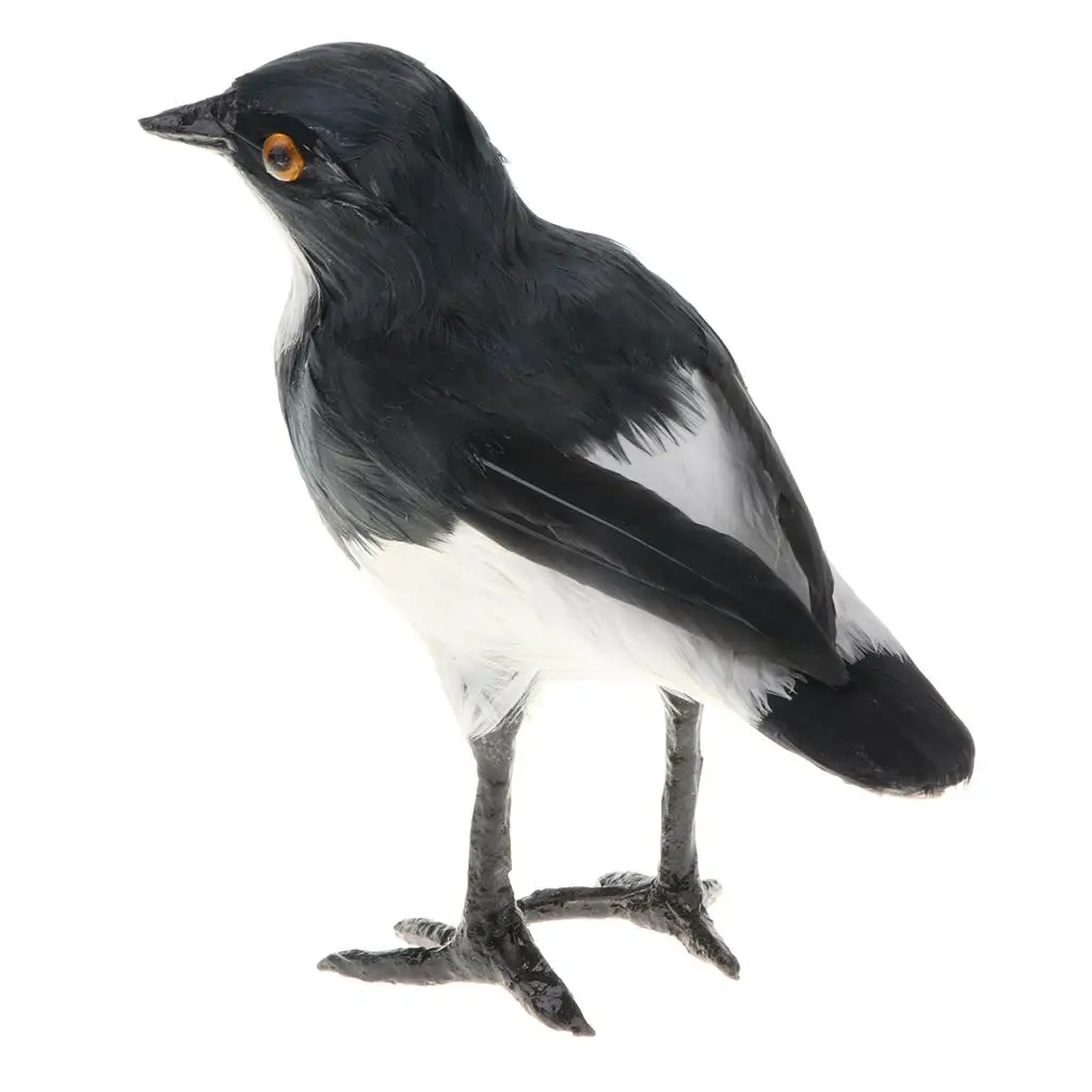 Peluche realista de pájaro carnicero de piel sintética decorativa - imagen 3