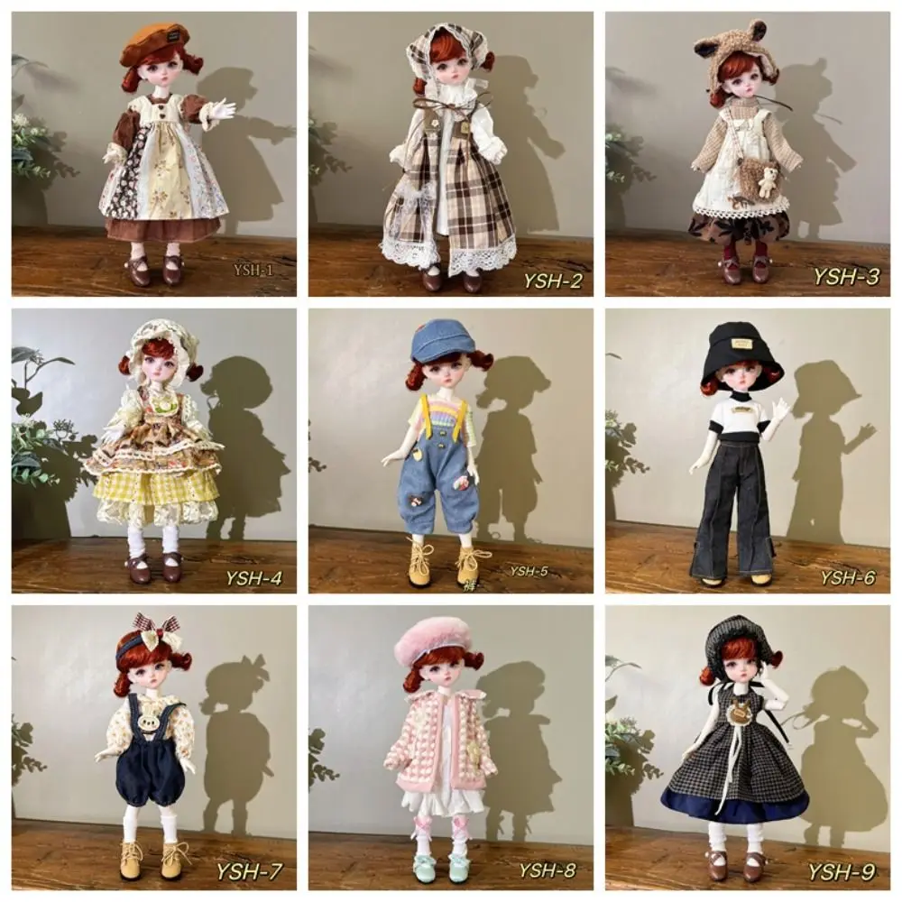 Vestido estilo vintage para muñeca
