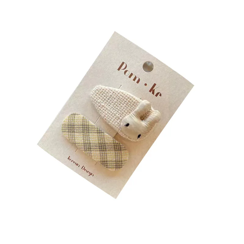 Pinza floral para cabello de bebé – Estilo coreano sencillo - imagen 4