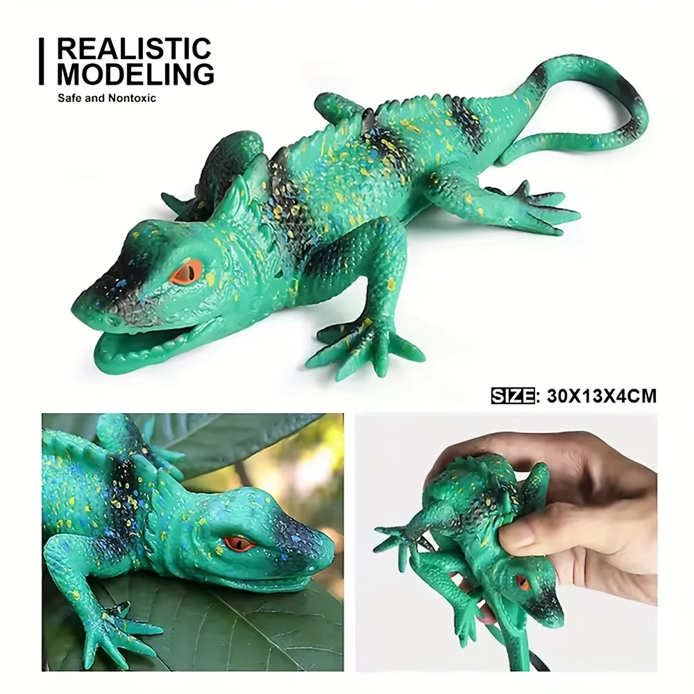 Lagarto realista para juego imaginativo