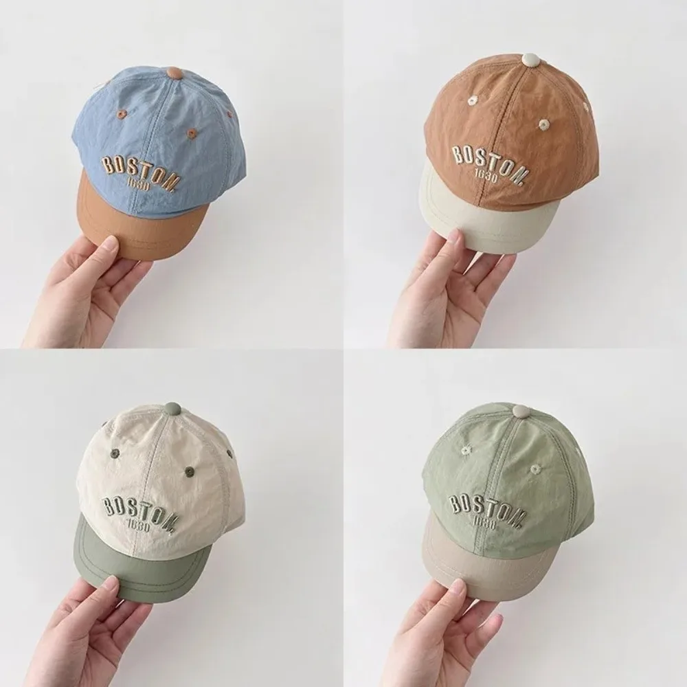Gorra bebé béisbol retro visera de pato con bordado y secado rápido - imagen 3