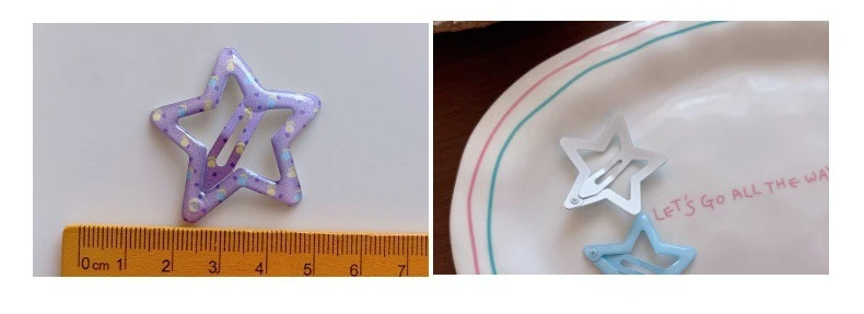 Pinzas sujetando mechones para un peinado ordenado