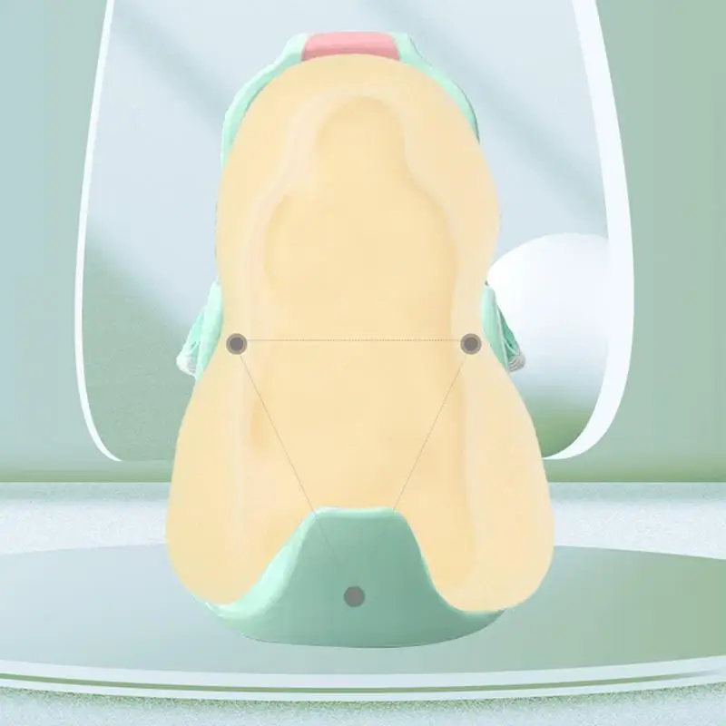 Asiento de esponja antideslizante para baño de bebé - imagen 3