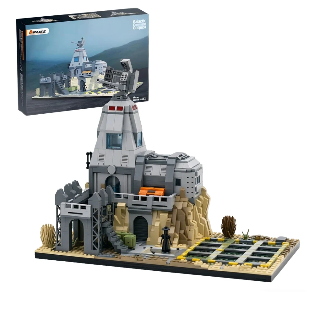 Bloques de construcción base espacial militar para niños - imagen 2