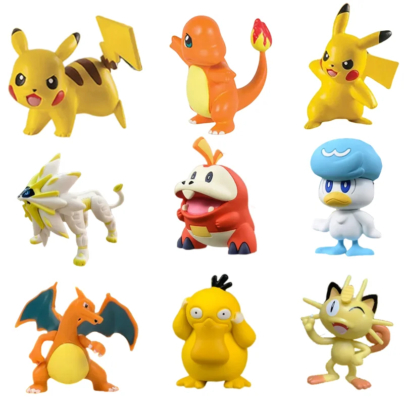 Figura de Pokémon Poké Ball tipo acción con Pikachu y Charizard - imagen 5