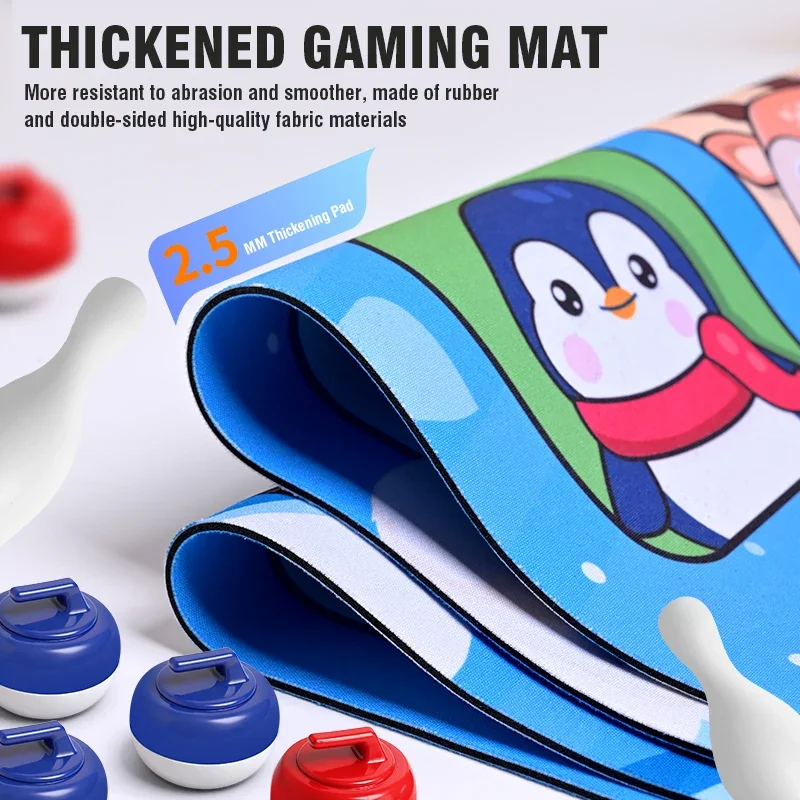 Juego de mesa de curling familiar interactivo para niños - imagen 3