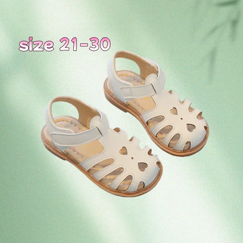 Sandalias infantiles de fondo suave – Bonitas para niñas pequeñas - imagen 2