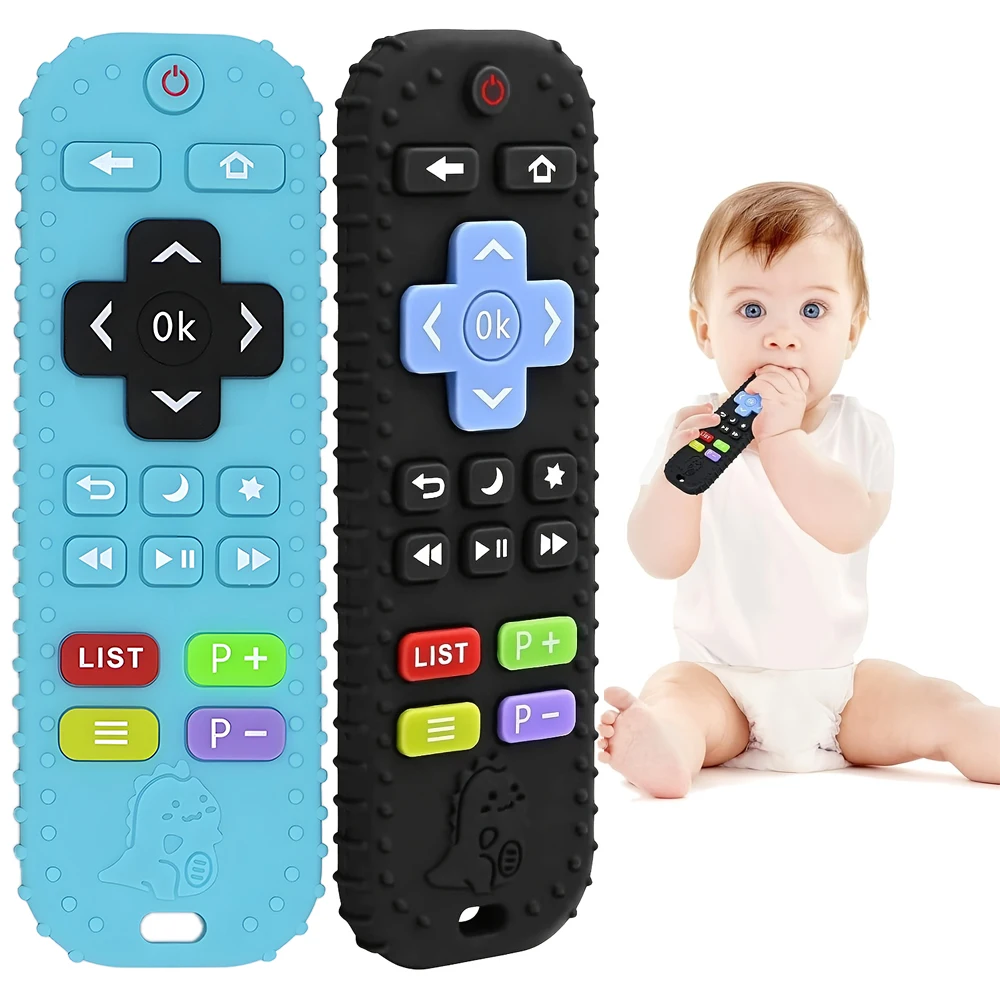 Dientes de silicona para niños con control remoto