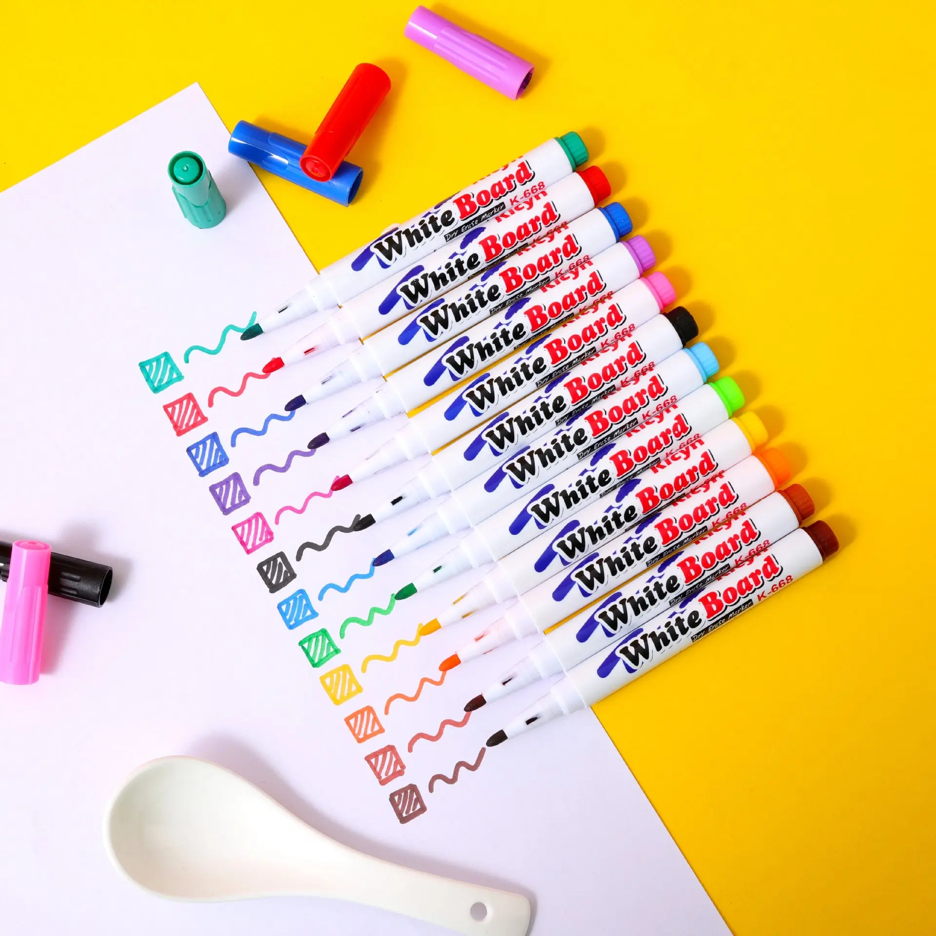 Set pizarra mágica con agua flotante para niños – Painting educativo - imagen 4
