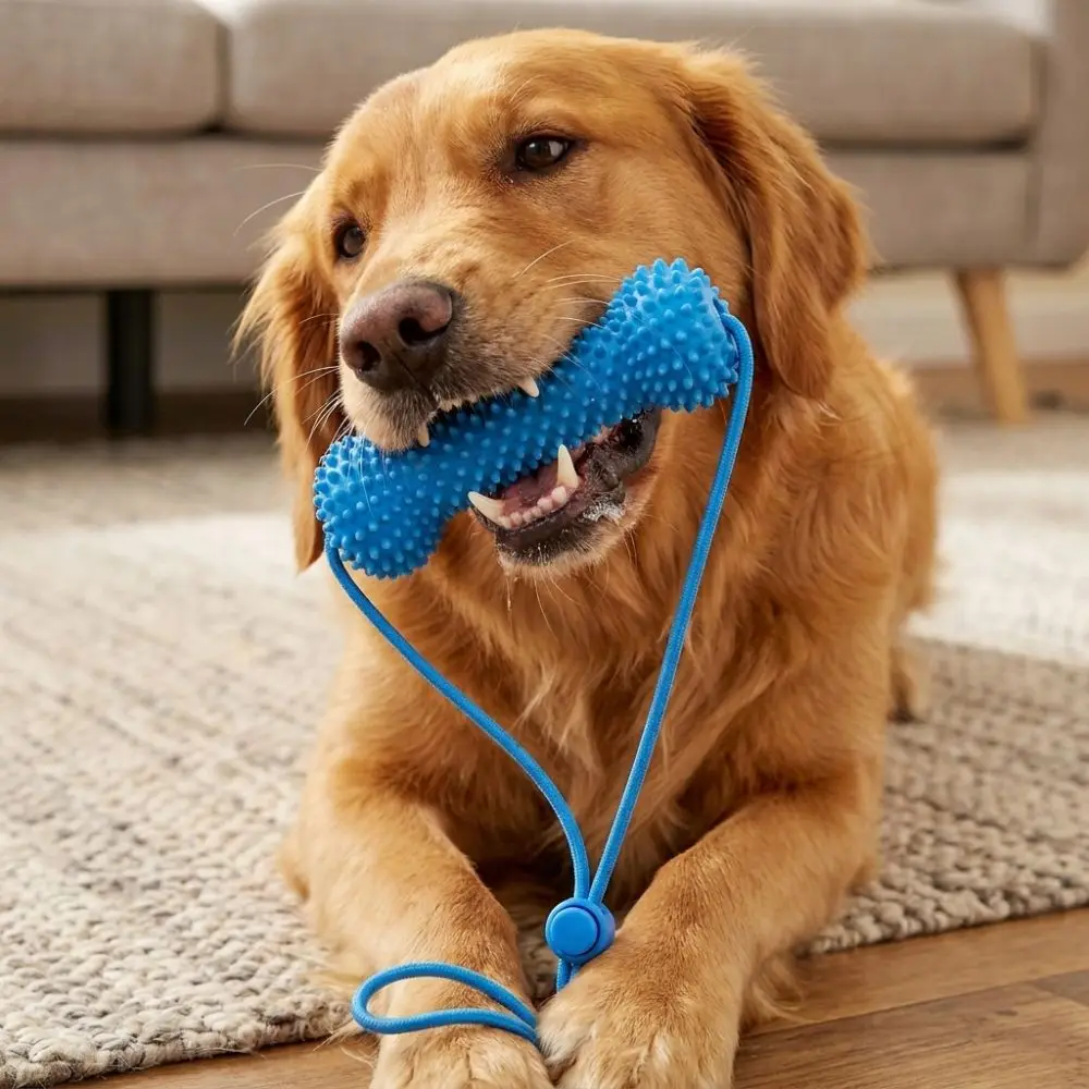 Palo de dentición para perros anti-asfixia resistente a mordidas - imagen 4