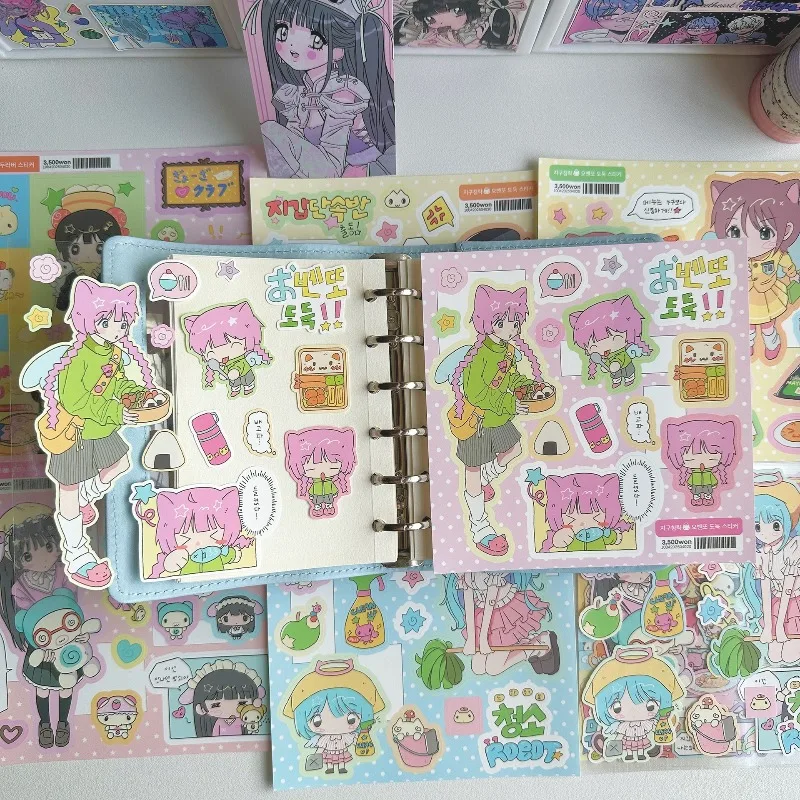 Pegatinas infantiles de dibujos para diario y álbum de recortes - imagen 5