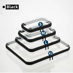 Bolsa organizadora impermeable transparente con cremallera bebé