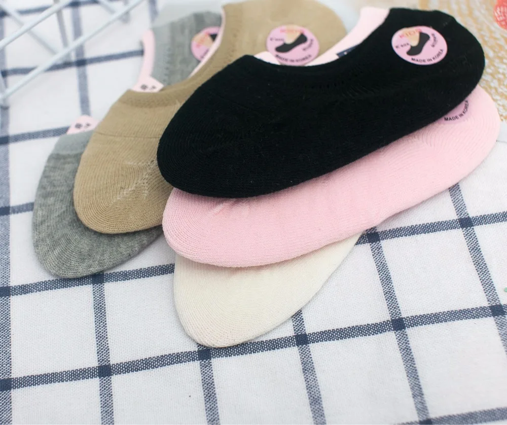 Calcetines invisibles para niños de algodón fino - antideslizantes - imagen 5