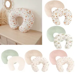 Fundas de almohada de lactancia de algodón suave vintage floral