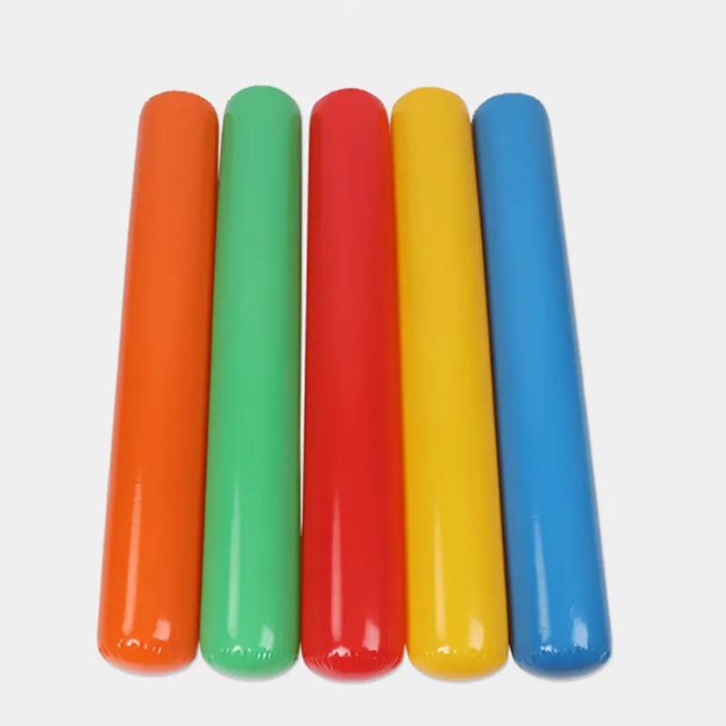 Palo inflable de 90cm en colores rojo, amarillo, verde y azul