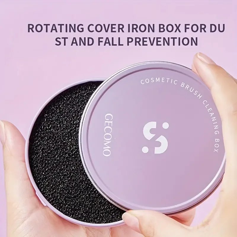 Limpiador de brochas de maquillaje: esponja limpiadora sin químicos - imagen 4