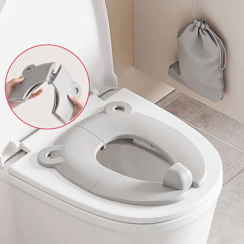Tapete plegable asiento entrenamiento orinal bebé con bolsa - imagen 3