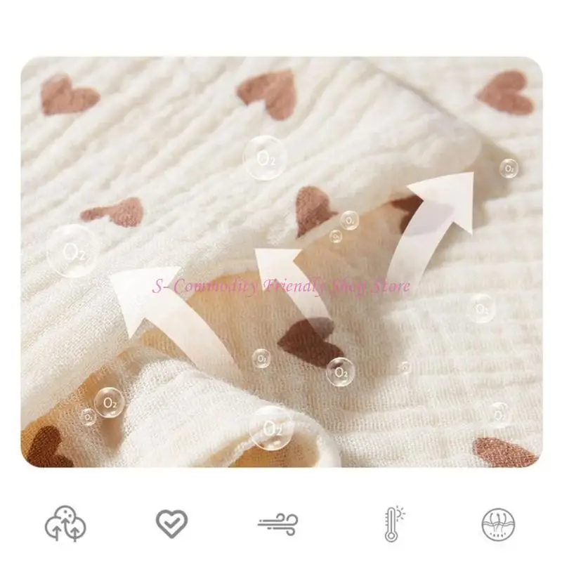 Toalla bebé de algodón absorbente para baño, sudor y toallita - imagen 3