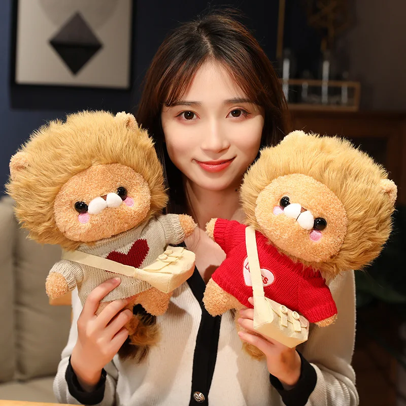 Peluche de león tierno suave para niños, regalo infantil - imagen 2