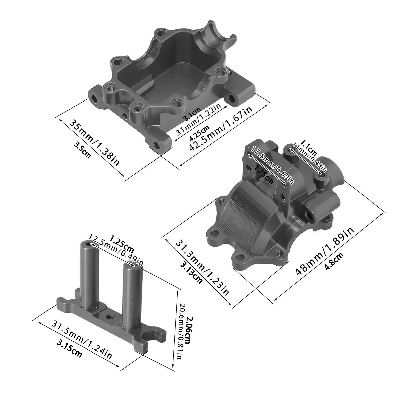 Cubierta metálica de recambio para caja cambios delantera - imagen 5