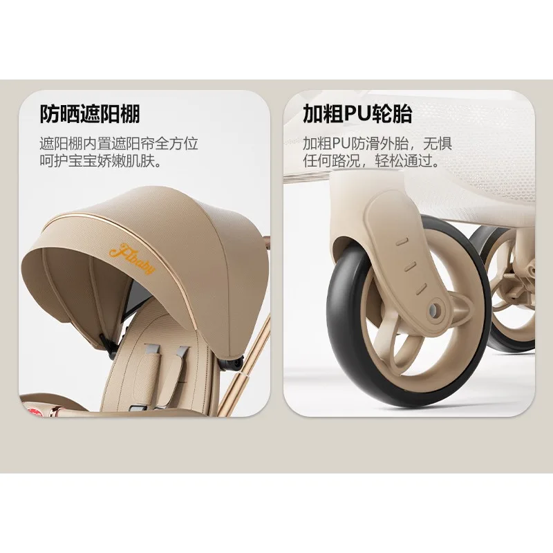Andador de empuje para bebés bidireccional, plegable y cómodo - imagen 4