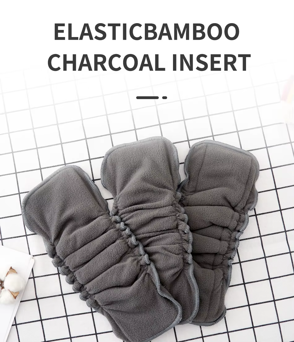 Insertos elásticos de carbón de bambú HappyFlute