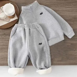 Chándal acolchado infantil – Sudadera y pantalón para invierno