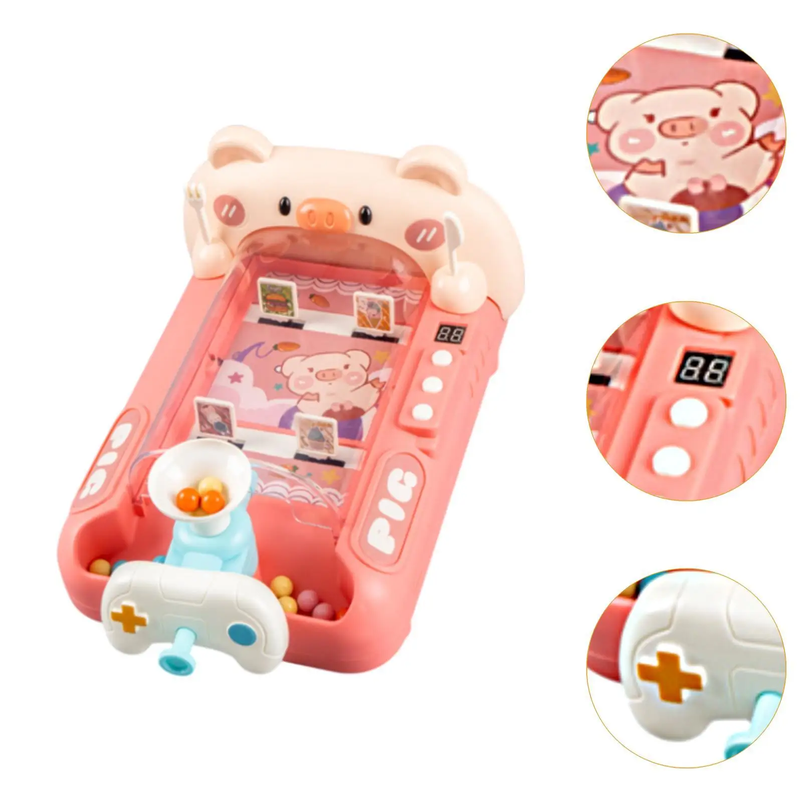 Máquina de pinball infantil educativa segura para juego en casa - imagen 4