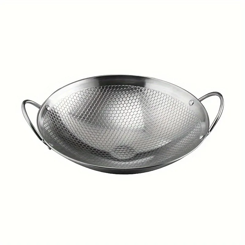 Sartén antiadherente de acero inoxidable 29 cm con mango ergonómico - imagen 2
