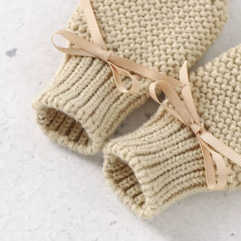 Zapatitos de bebé para primeros pasos – Tejiditos con lazo de mariposa - imagen 5