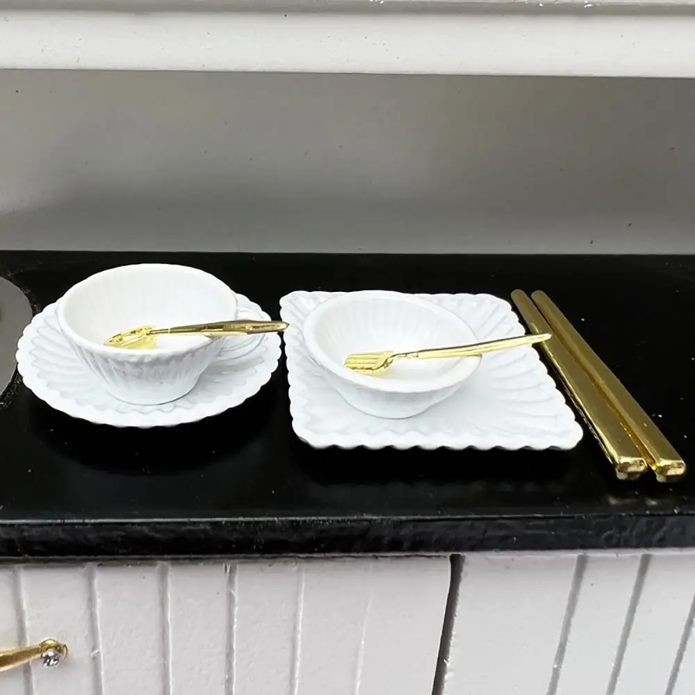 Juego vajilla vintage miniatura para muñecas estilo cocina - imagen 2