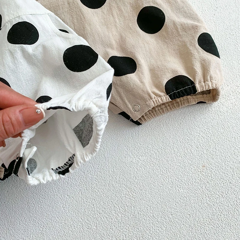 MILANCEL Pelele de verano con lunares para bebé - imagen 3