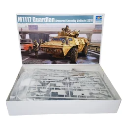Trumpeter M1117 Guardian: vehículo de seguridad blindado para armar